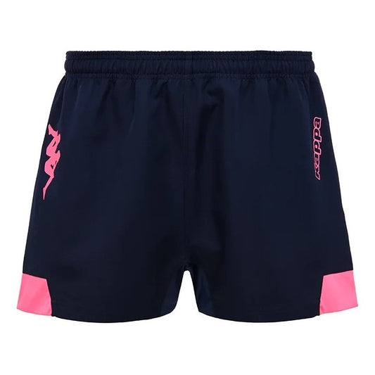 Kappa Salento Stade Francais Paris Shorts Men's (Blue Marine Pink)