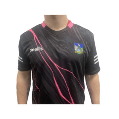 O'Neills Limerick GAA Training Jersey Junior (Black Pink White)