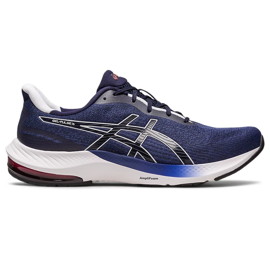 Asics Gel-Pulse 14 Running Shoes Men's (Indigo Blue White UK14)