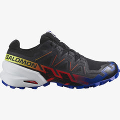Salomon Speedcross 6 Gore Tex Trail Running Shoes Men's (Black Surf Yellow)