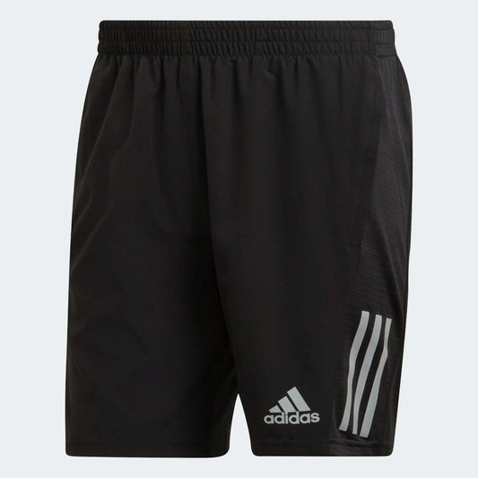 Adidas Own The Run Shorts 5''  Men's (Black Silver H58593)