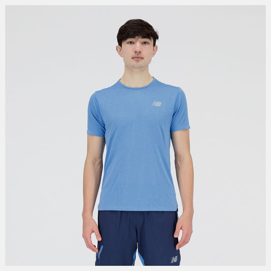 New Balance Impact Run T-Shirt Men's (Heritage Blue Heather)