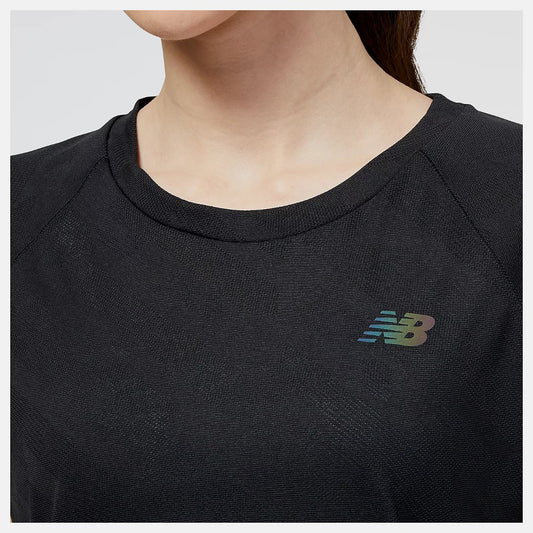 New Balance Q Speed Jacquard T-Shirt Women's (Black)