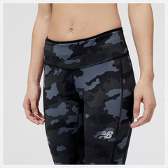 New Balance Printed Accelerate Capri Leggings Women's (Phantom)