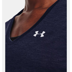 Under Armour Tech Twist V Neck Women's (Midnight Navy 411)