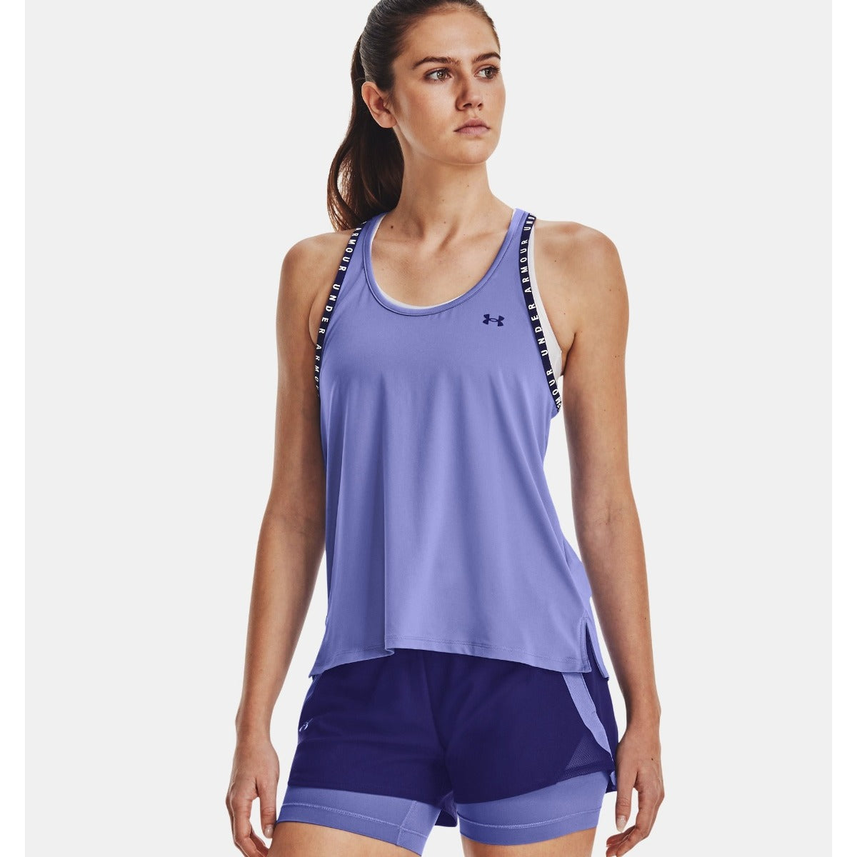 Under Armour Knockout Tank Top Women's (Baja Sonar Blue 495)