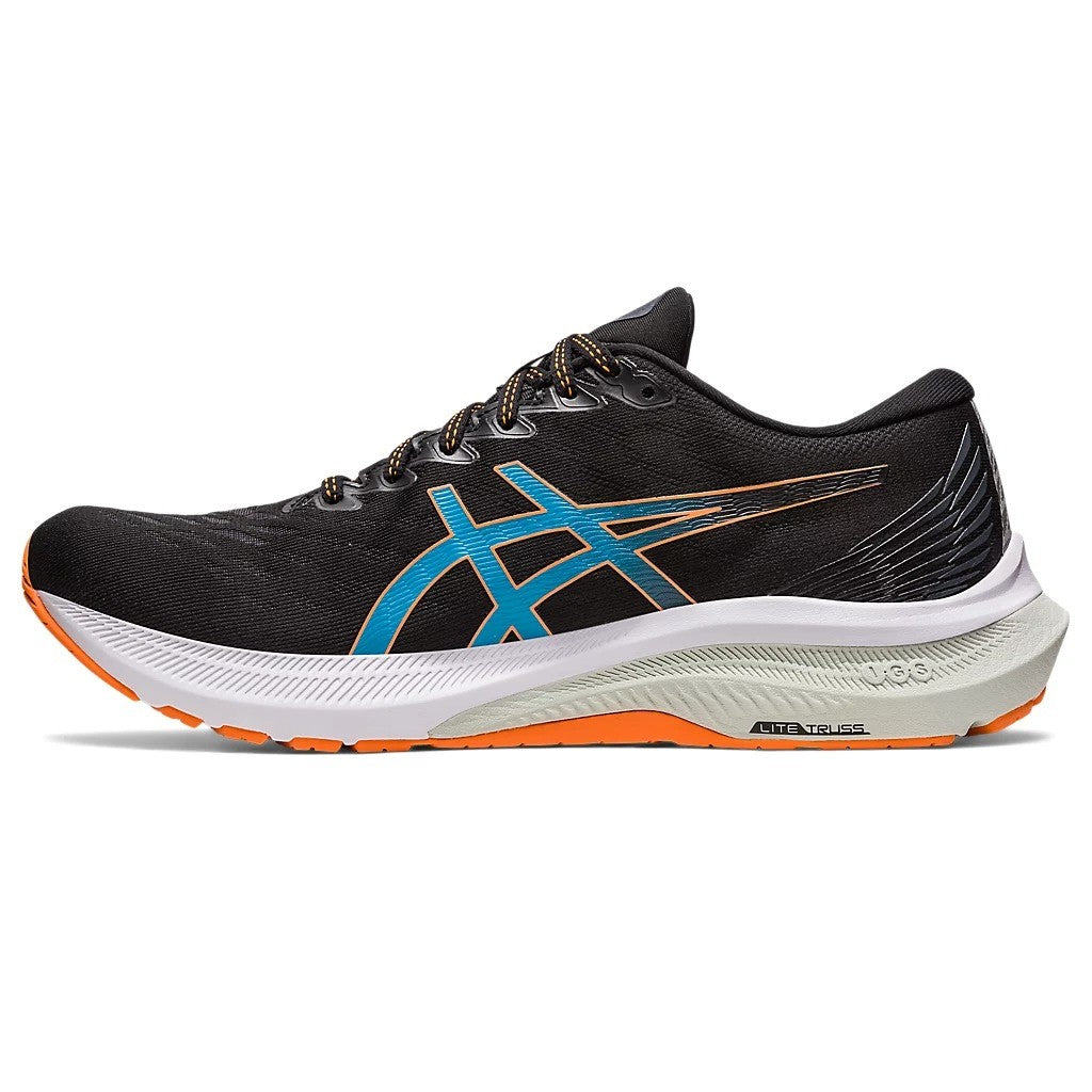 Asics GT 2000 11 Running Shoes Men's (Black Sun Peach UK14)