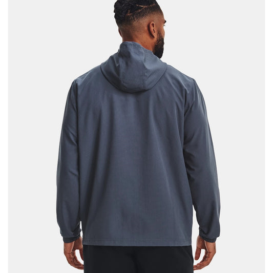Under Armour Sportstyle Windbreaker Jacket Men's (Downpour Grey Black 044)