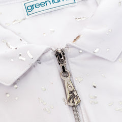 Green Lamb Katlynne Foil Polo Shirt Women's