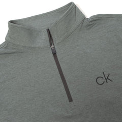 Calvin Klein Newport Premium Half Zip Top Men's (Sage C9355)