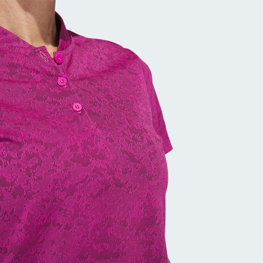 Adidas Golf Jacquard Polo Shirt Women's (HT1308)