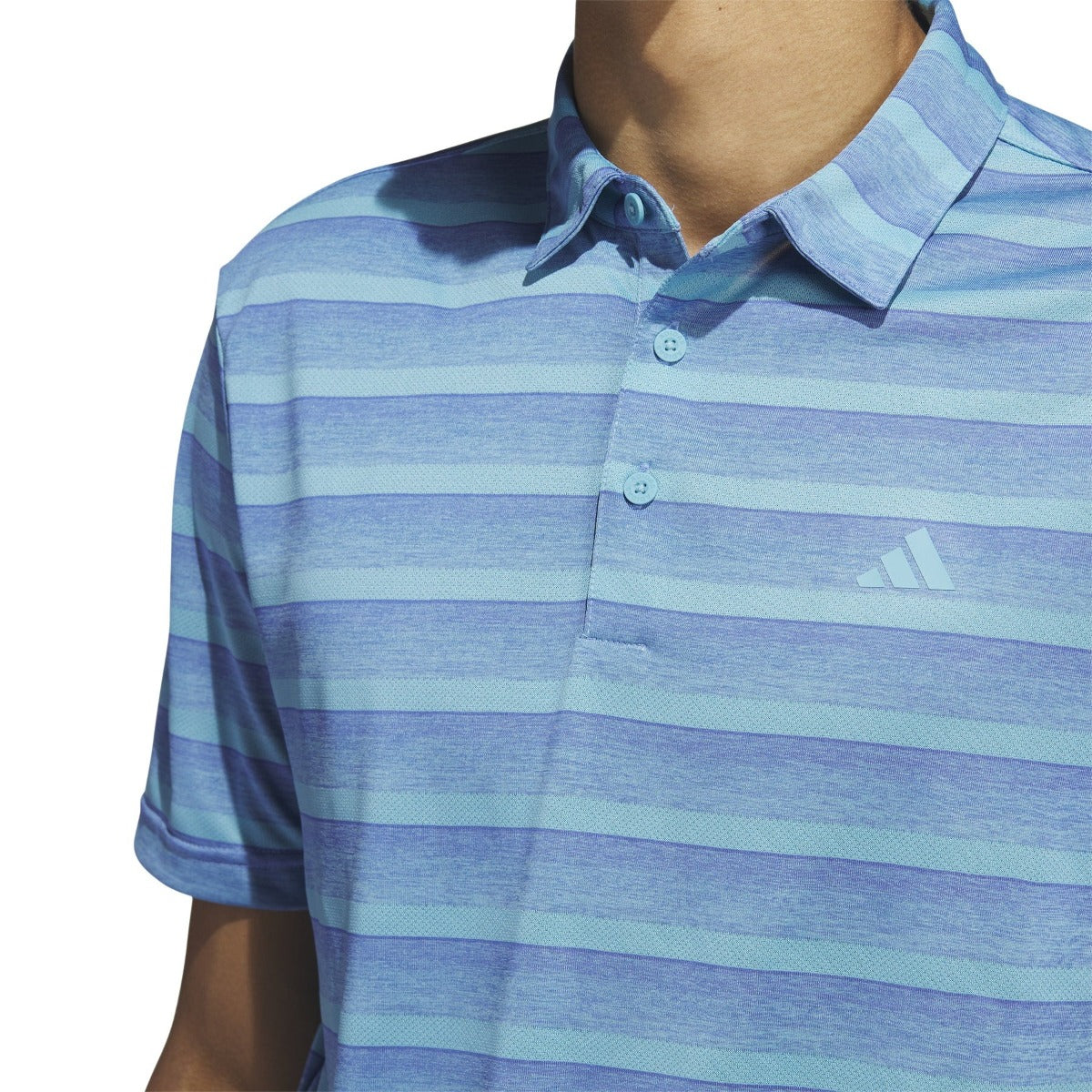 Adidas Golf 2 Colour Stripe Polo Shirt Men's (HR8009)