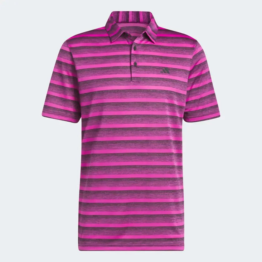 Adidas Golf 2 Colour Stripe Polo Shirt Men's (HR8010)