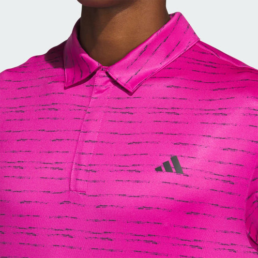 Adidas Golf Stripe Zip Polo Shirt Men's (IC1345)