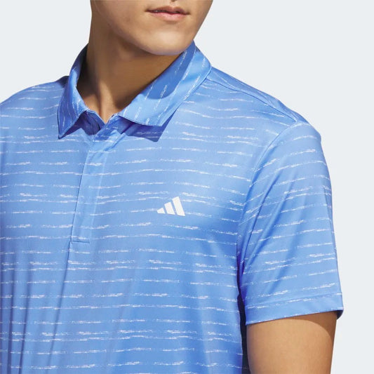Adidas Golf Stripe Zip Polo Shirt Men's (IC1348)
