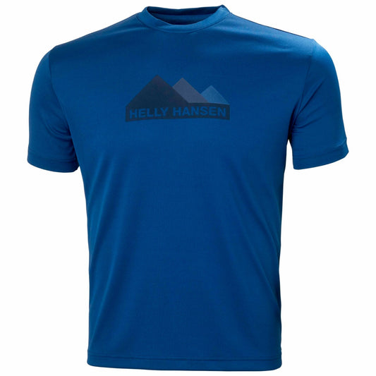 Helly Hansen Tech Graphic T-Shirt Men's (Deep Fjord 606)