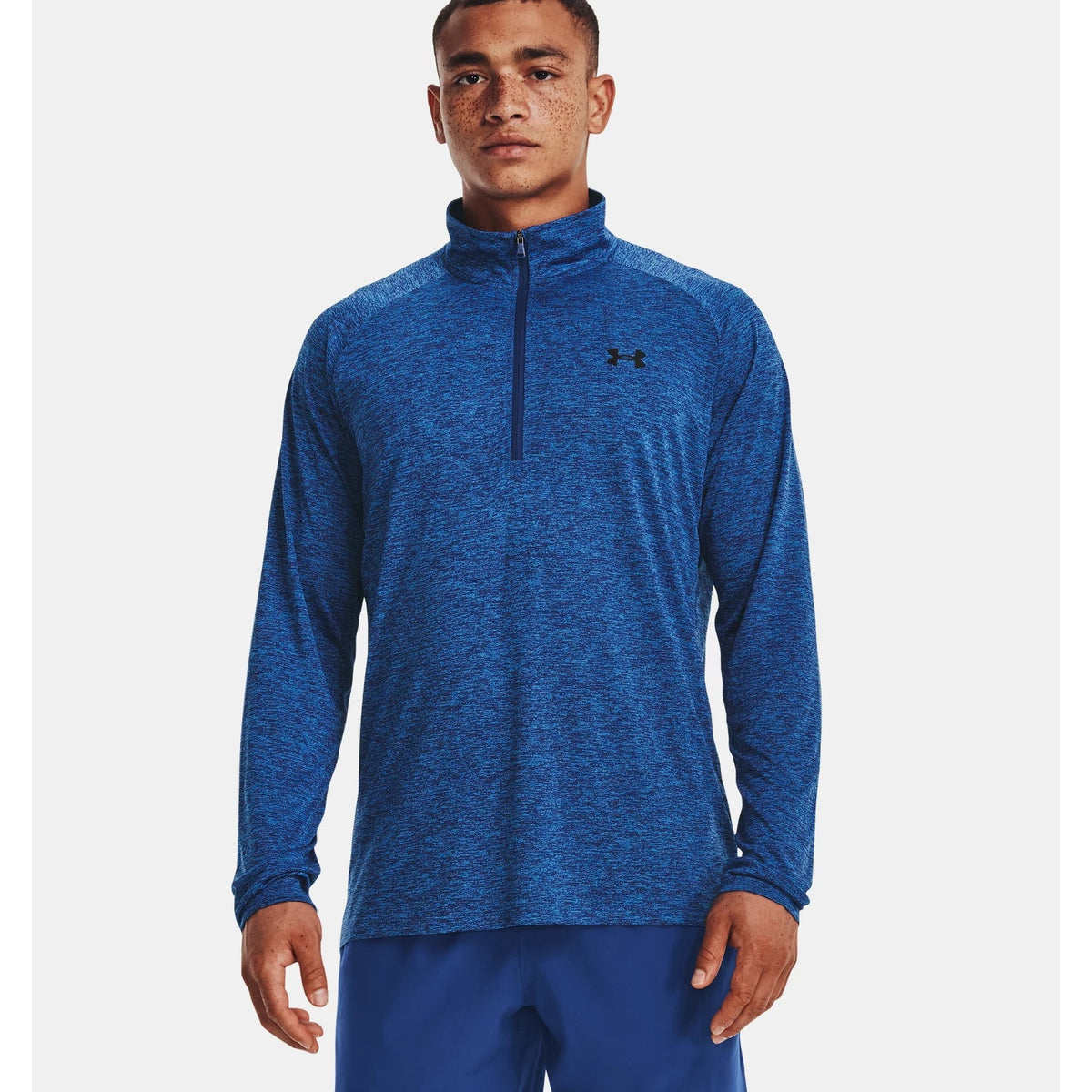 Under Armour Tech Quarter Zip Top Men's (Blue 471)