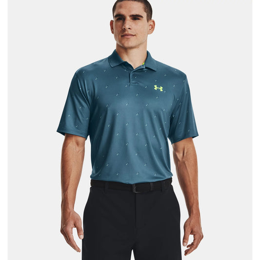 Under Armour Performance 3.0 Deuces Polo Shirt Men's (Blue 414)