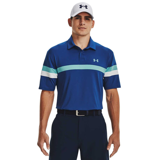 Under Armour T2G Colourblock Golf Polo Shirt Men's (Blue 471)