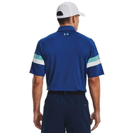 Under Armour T2G Colourblock Golf Polo Shirt Men's (Blue 471)