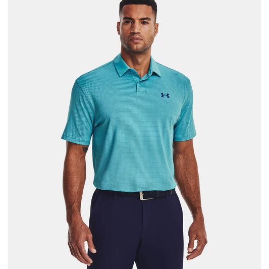 Under Armour T2G Printed Polo Shirt Men's (Blue 433)