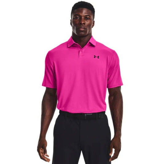 Under Armour T2G Golf Polo Shirt Men's (Pink 652)