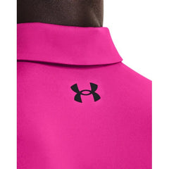 Under Armour T2G Golf Polo Shirt Men's (Pink 652)