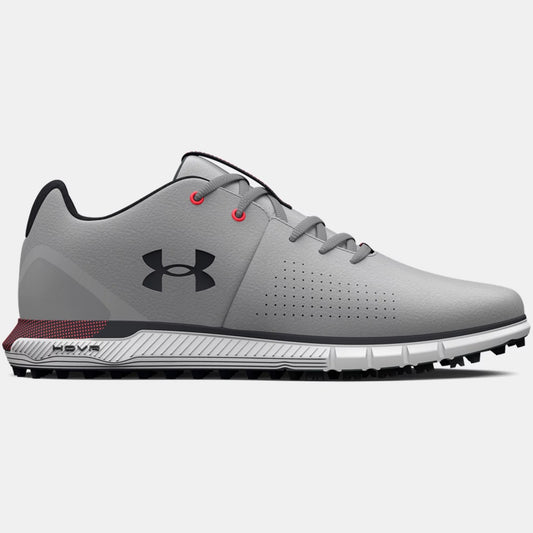 Under Armour HOVR Fade 2 Spikeless Golf Shoes Men's Wide (Grey Black 100)