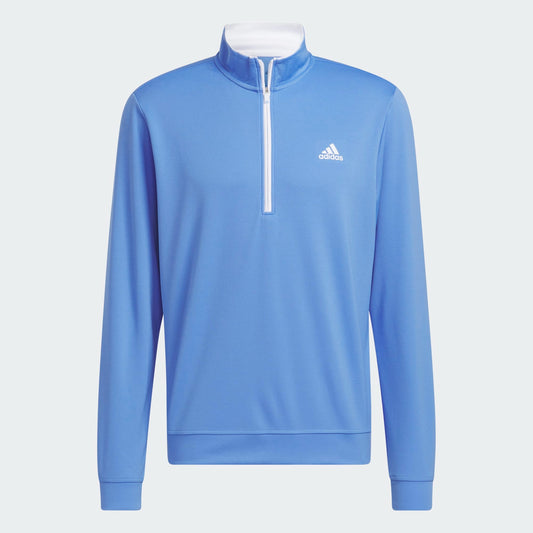 Adidas Quarter Zip Sweatshirt Men's (Blue HR8955)