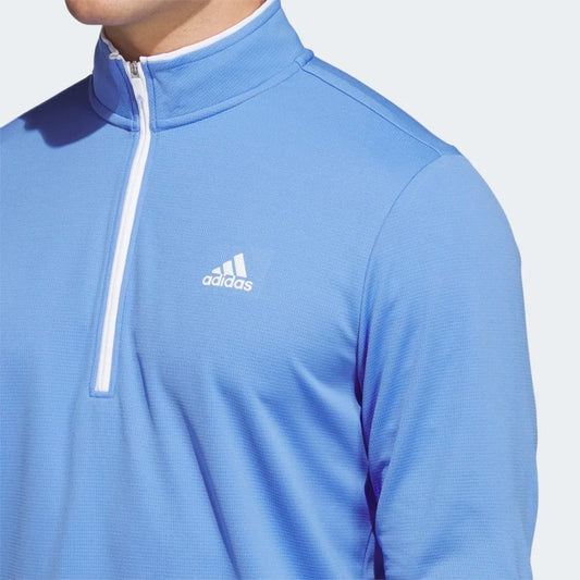 Adidas Quarter Zip Sweatshirt Men's (Blue HR8955)