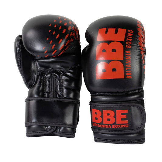 BBE Training/ Bag Glove Junior 8oz (Black Red)