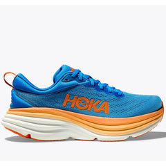 Hoka Bondi 8 Running Shoes Men's Wide (Coastal Sky Orange)