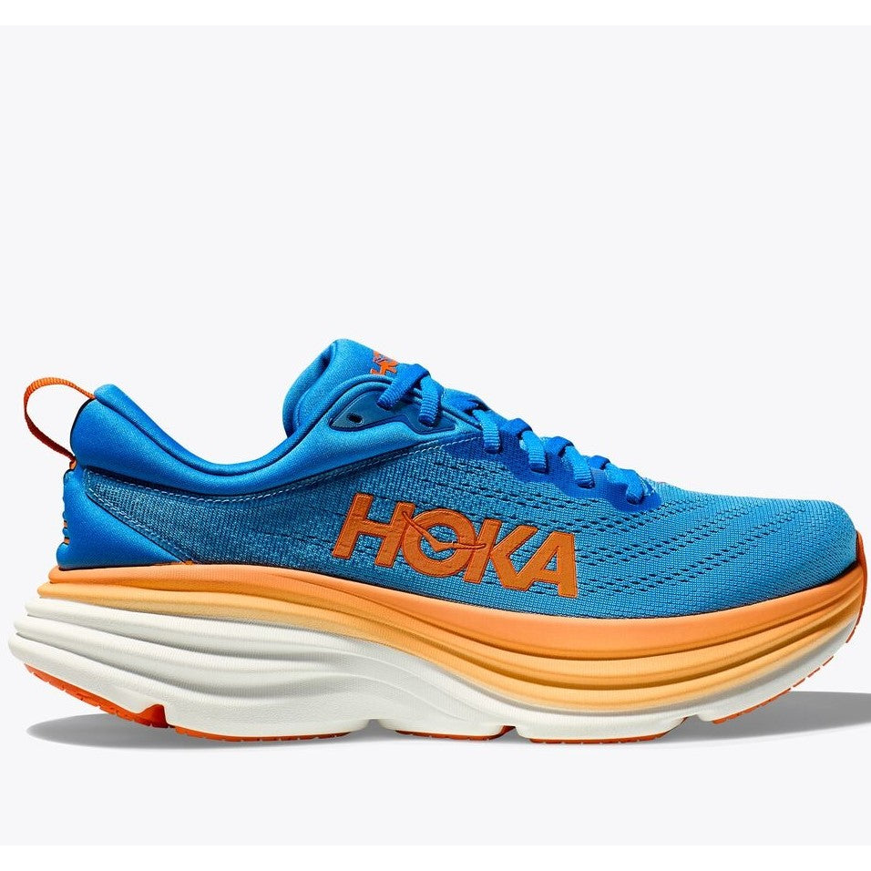 Hoka Bondi 8 Running Shoes Men's (Coastal Sky Orange)