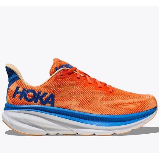 Hoka Clifton 9 Running Shoes Men's (Vibrant Orange Impala)