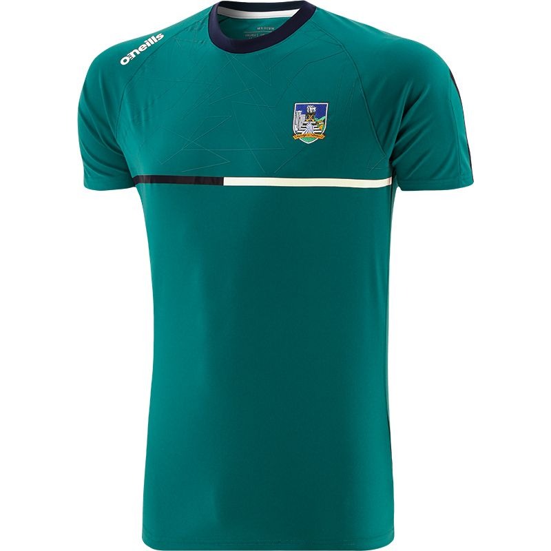O'Neills Limerick GAA Dolmen 060 T-Shirt Kid's (Deep Lake Marine White)