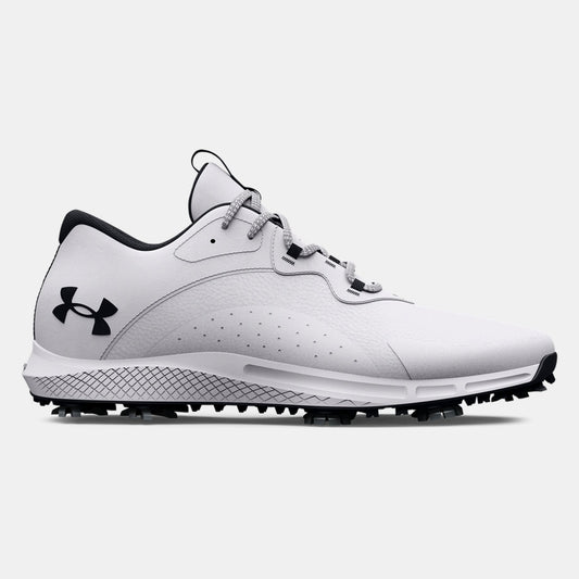 Under Armour Charged Draw 2 E Golf Shoes Men's Wide (White 100)