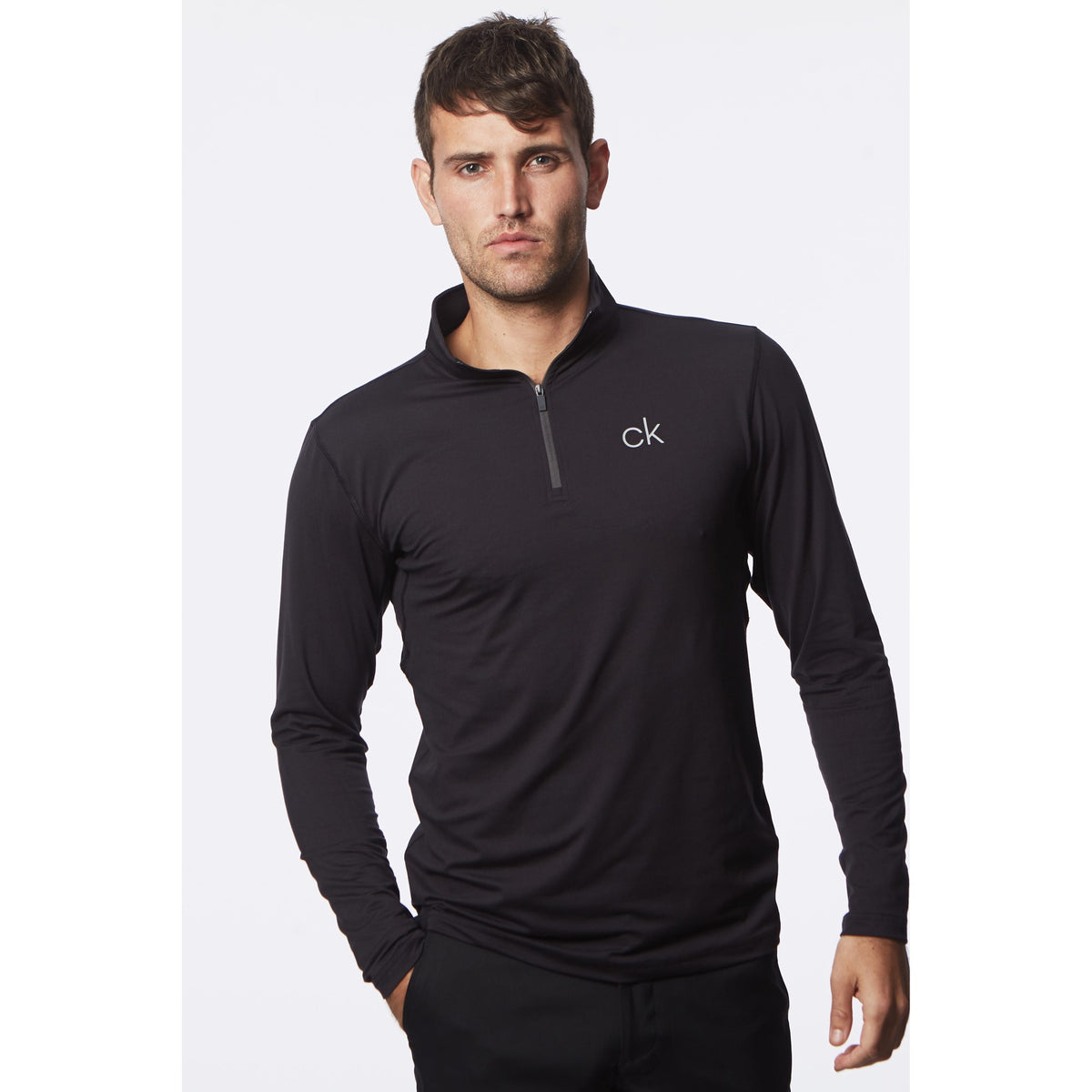 Calvin Klein Newport Half Zip Top Mens