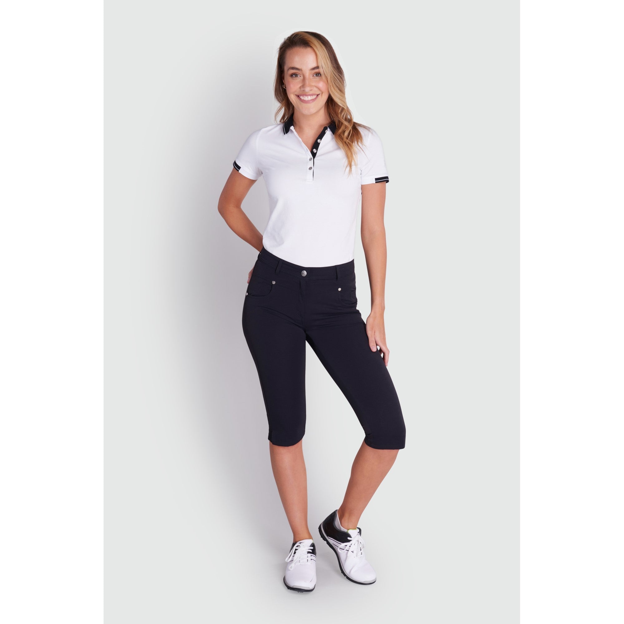 Daily Sports Magic Straight Ankle Black - Trousers Ladies