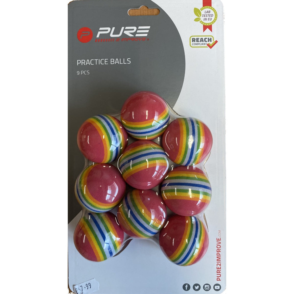 Pure 2 Improve Golf Practice Ball