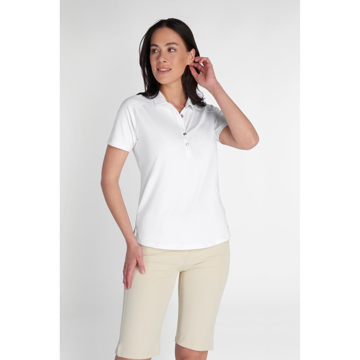 Green Lamb Katina Ripple Polo Womens