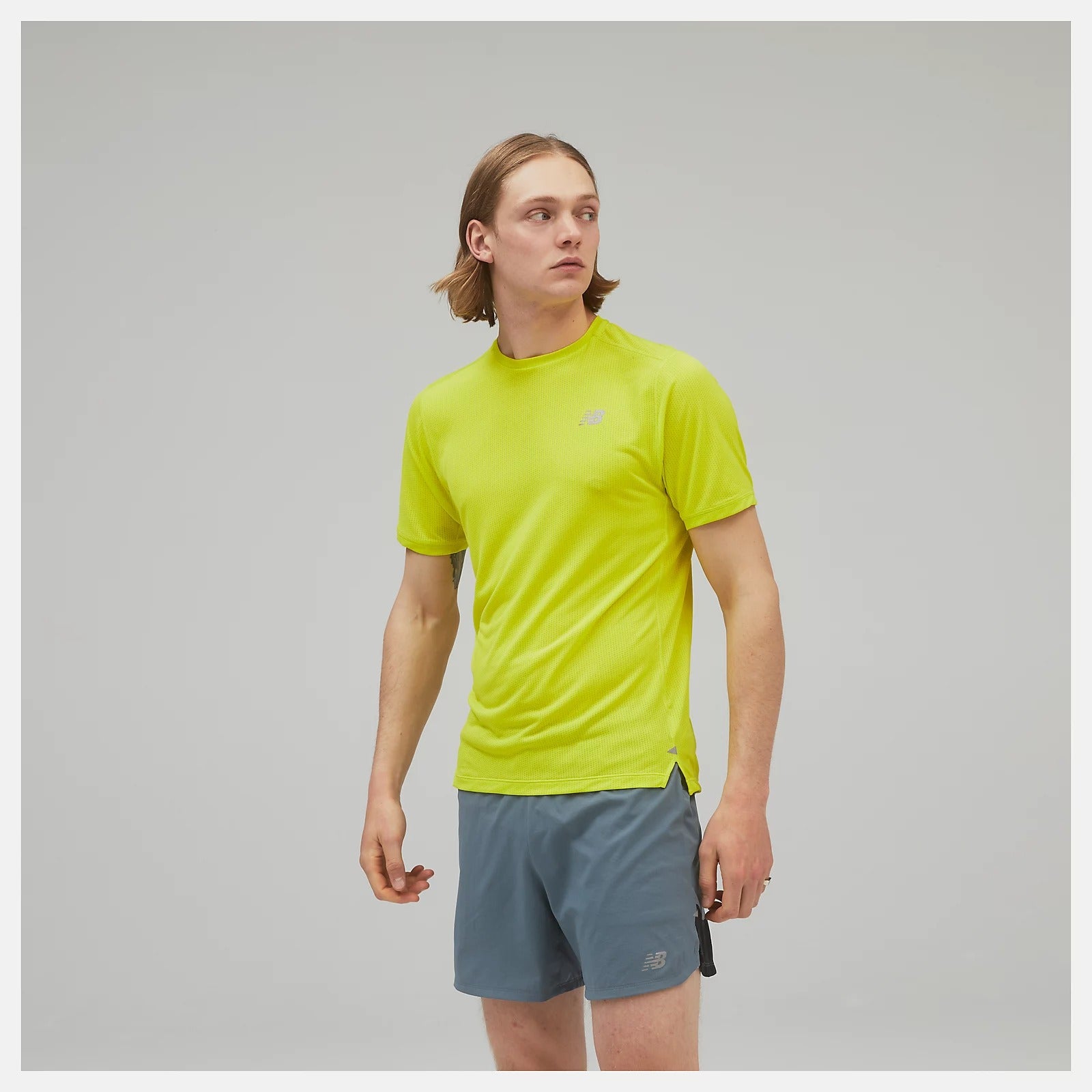 New Balance Impact Run Short Sleeve T-shirt Mens
